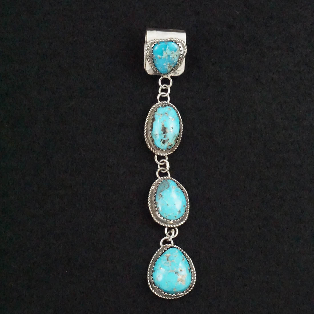 Ernest Hawthorne Turquoise & Sterling Silver Pendant