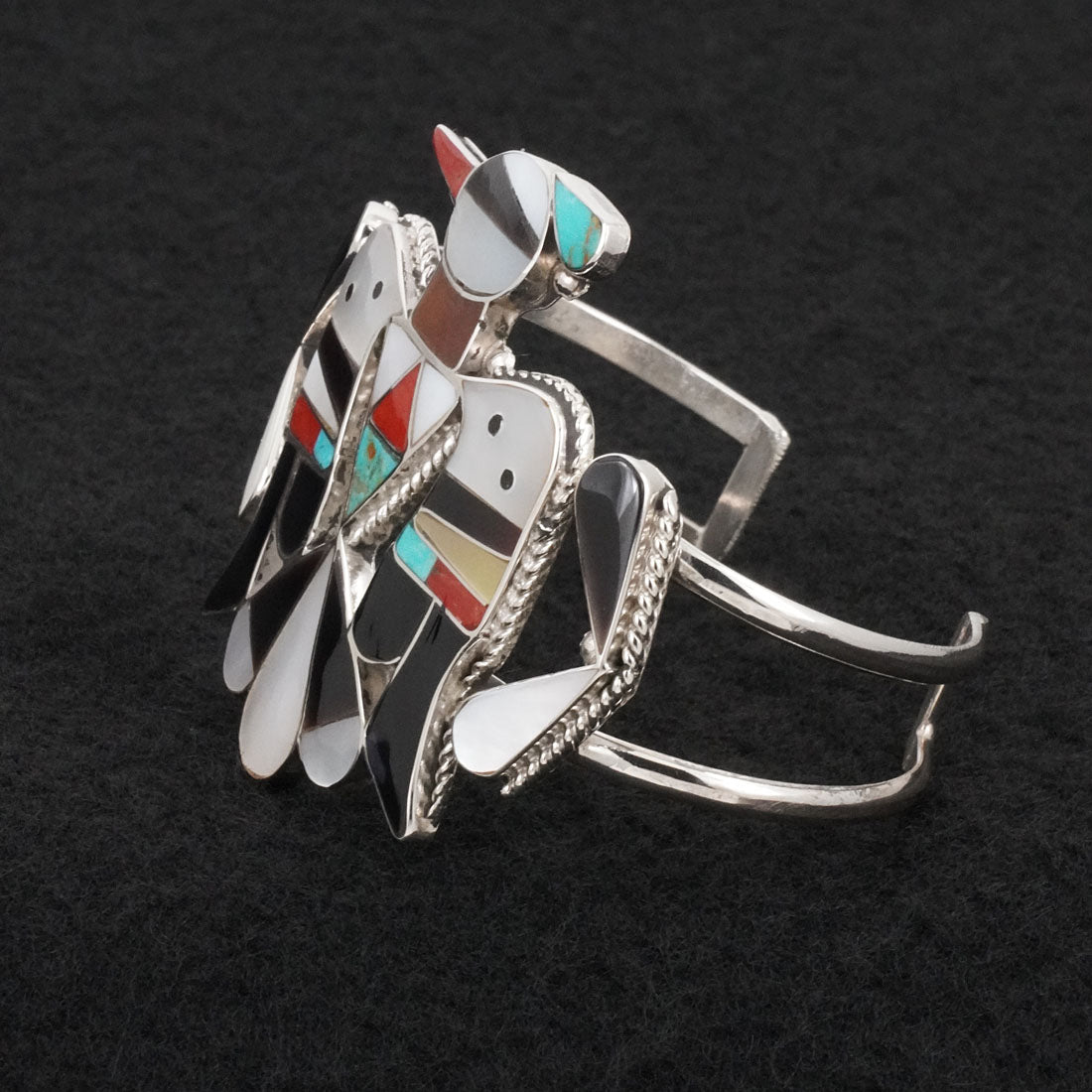 Bobby & Corraine Shack Multi-Stone & Sterling Silver Bracelet