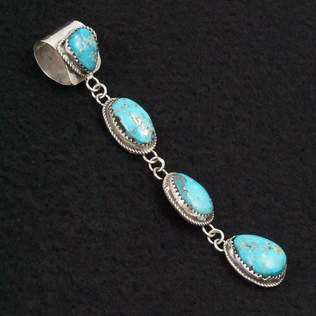 Ernest Hawthorne Turquoise & Sterling Silver Pendant