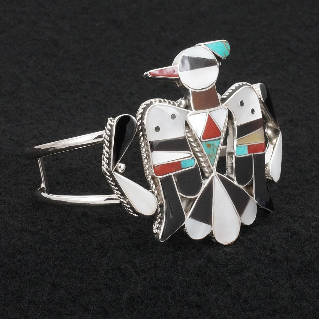 Bobby & Corraine Shack Multi-Stone & Sterling Silver Bracelet