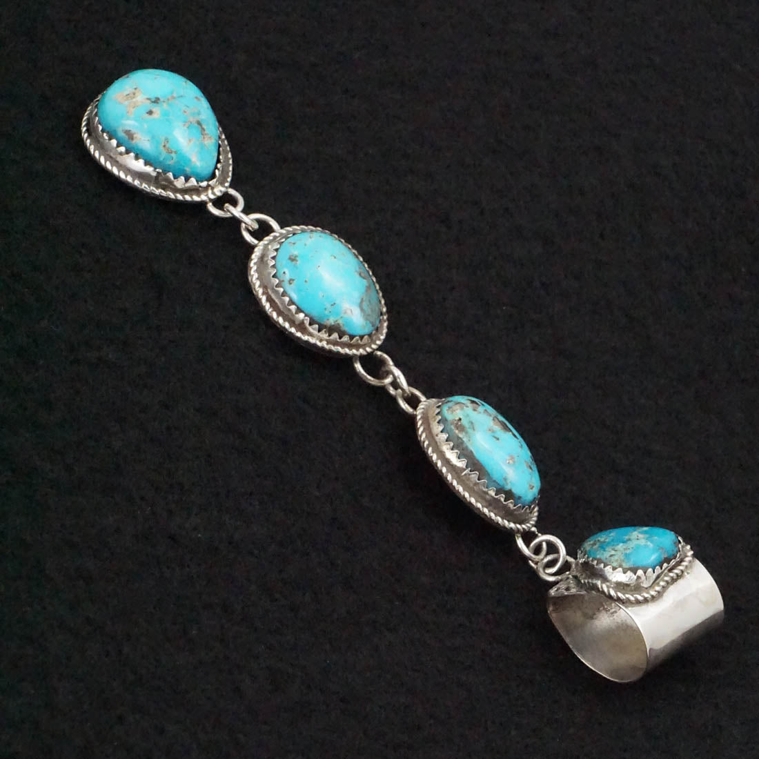 Ernest Hawthorne Turquoise & Sterling Silver Pendant