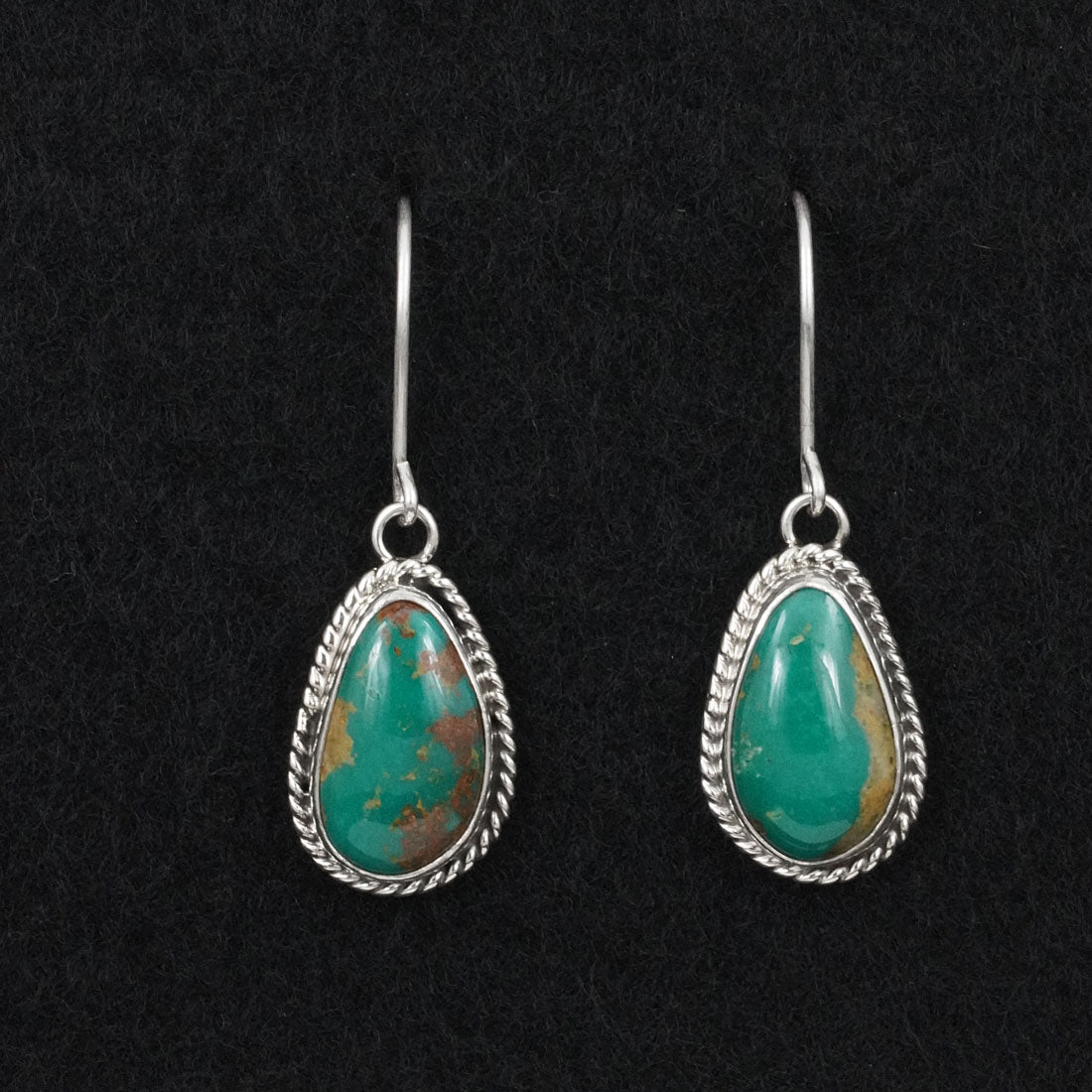 Eugene Gruber Turquoise & Sterling Silver Earrings