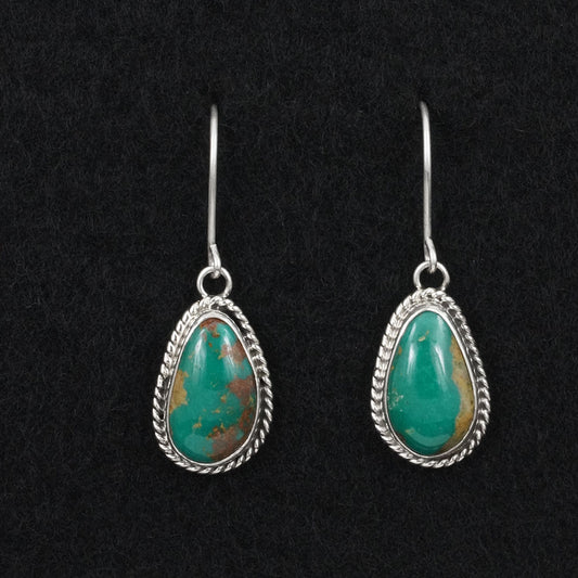 Eugene Gruber Turquoise & Sterling Silver Earrings