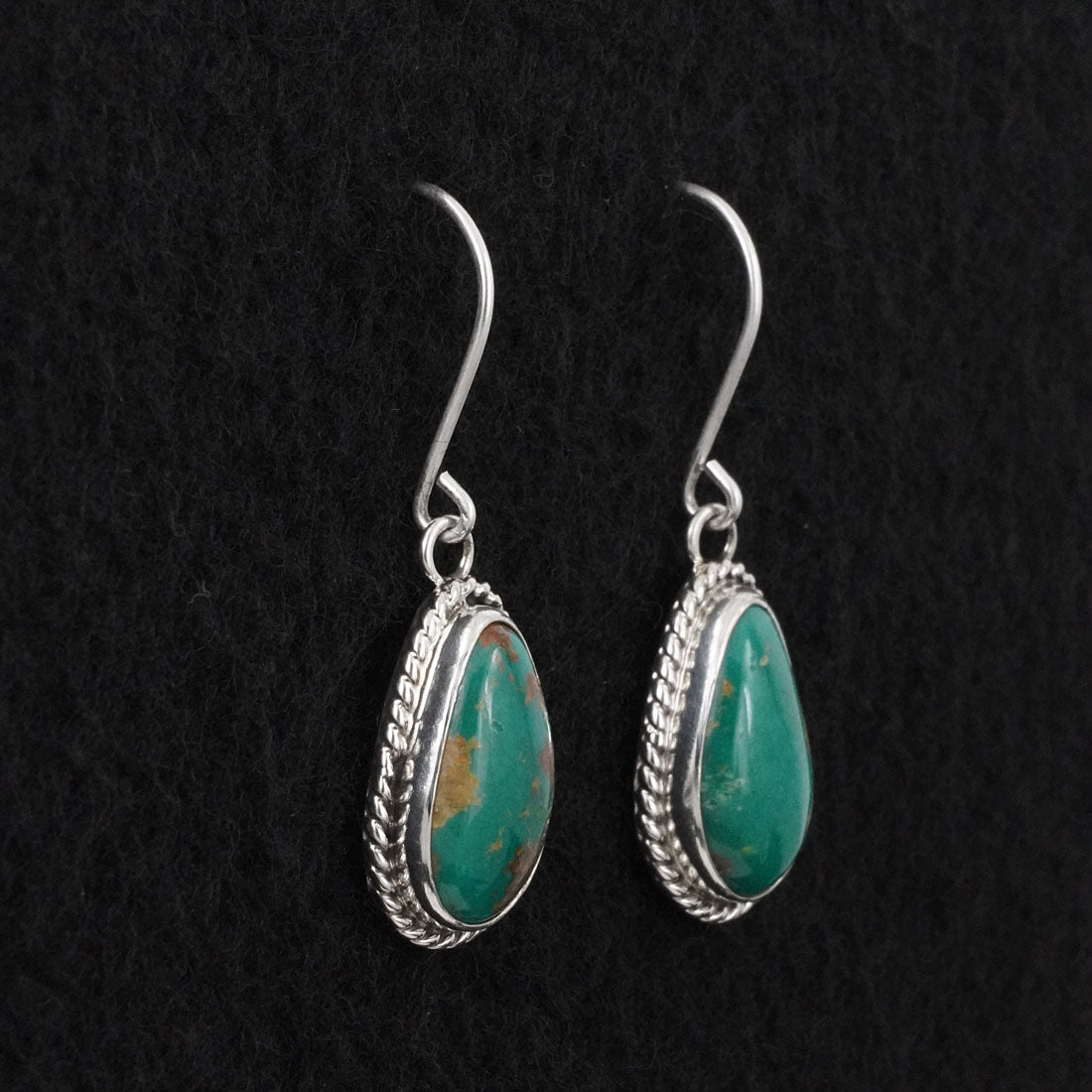 Eugene Gruber Turquoise & Sterling Silver Earrings