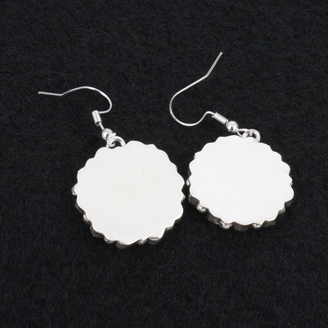 Justina Wilson Turquoise & Sterling Silver Earrings