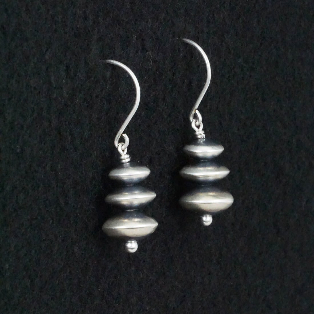 Bryannen Halwood Sterling Silver Navajo Pearl Earrings