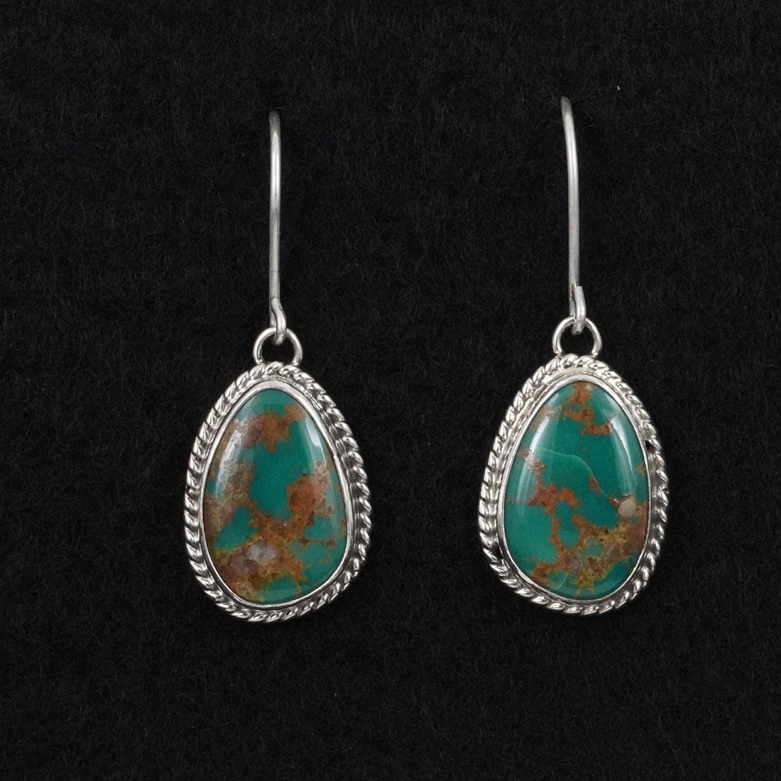 Eugene Gruber Turquoise & Sterling Silver Earrings