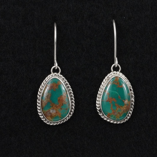Eugene Gruber Turquoise & Sterling Silver Earrings