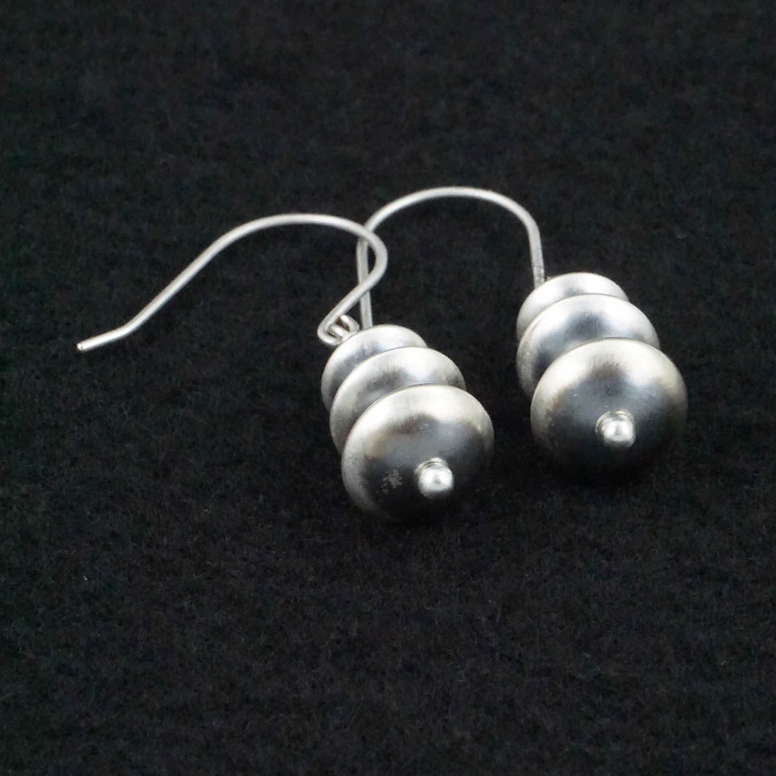 Bryannen Halwood Sterling Silver Navajo Pearl Earrings