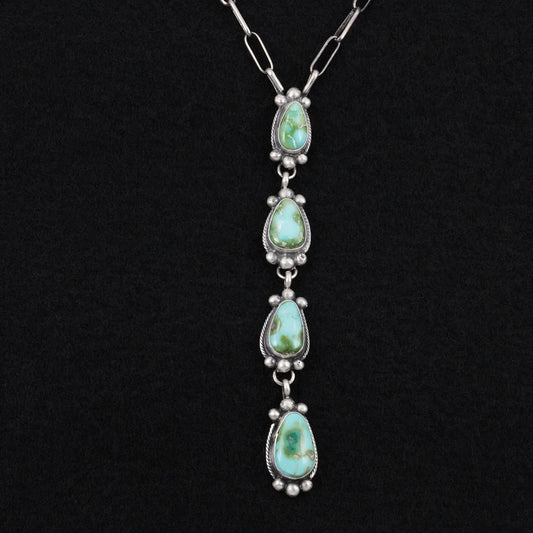 Bobby Johnson Turquoise & Sterling Silver Necklace