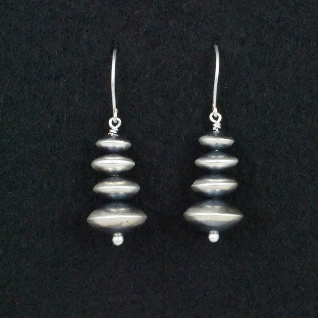 Bryannen Halwood Sterling Silver Navajo Pearl Earrings