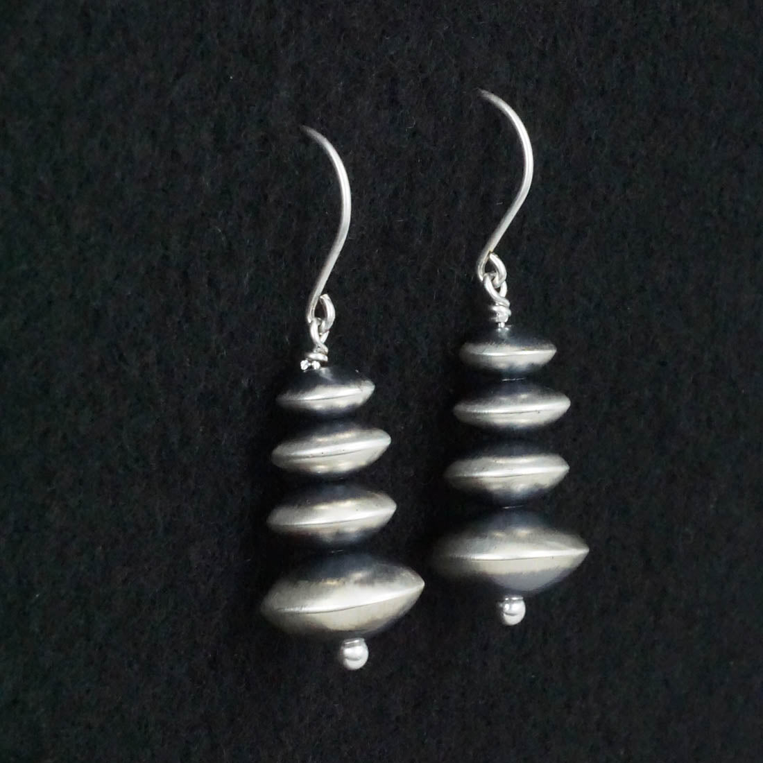 Bryannen Halwood Sterling Silver Navajo Pearl Earrings