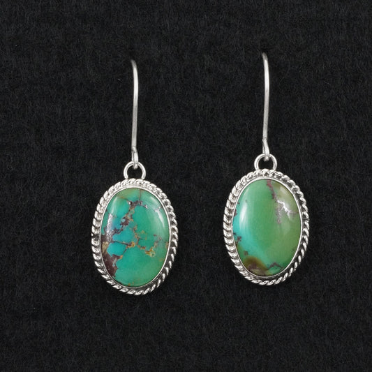 Eugene Gruber Turquoise & Sterling Silver Earrings