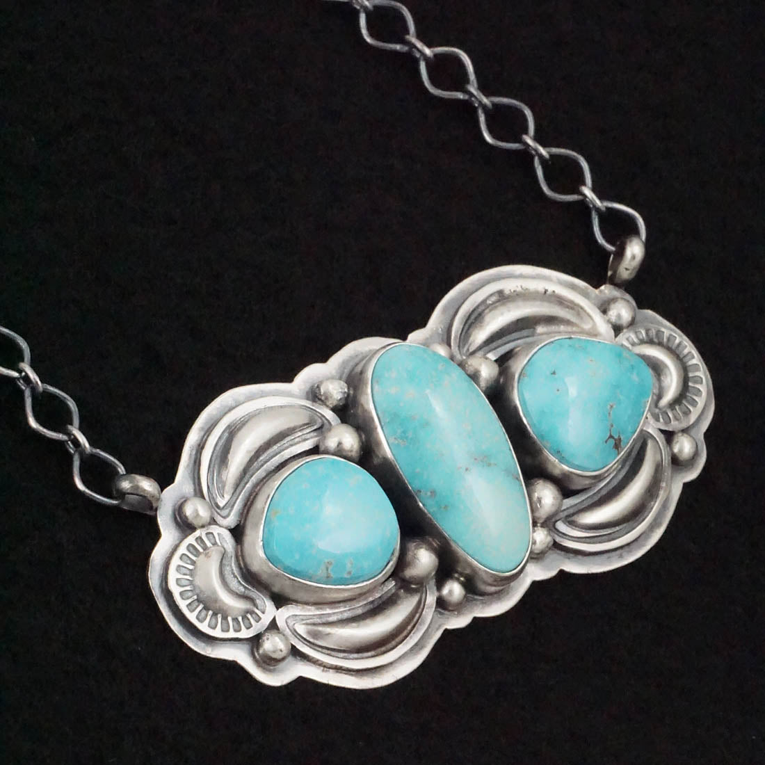 Darrin Livingston Turquoise & Sterling Silver Necklace