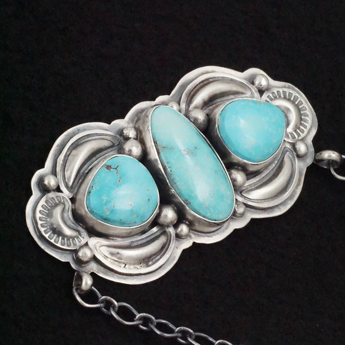 Darrin Livingston Turquoise & Sterling Silver Necklace