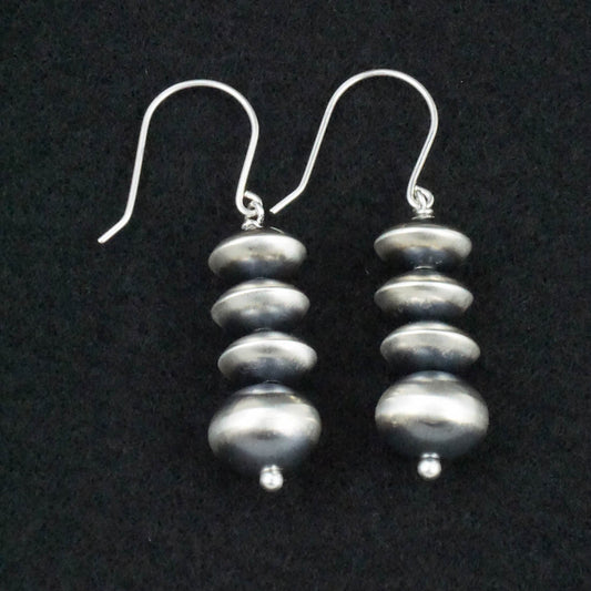 Bryannen Halwood Sterling Silver Navajo Pearl Earrings