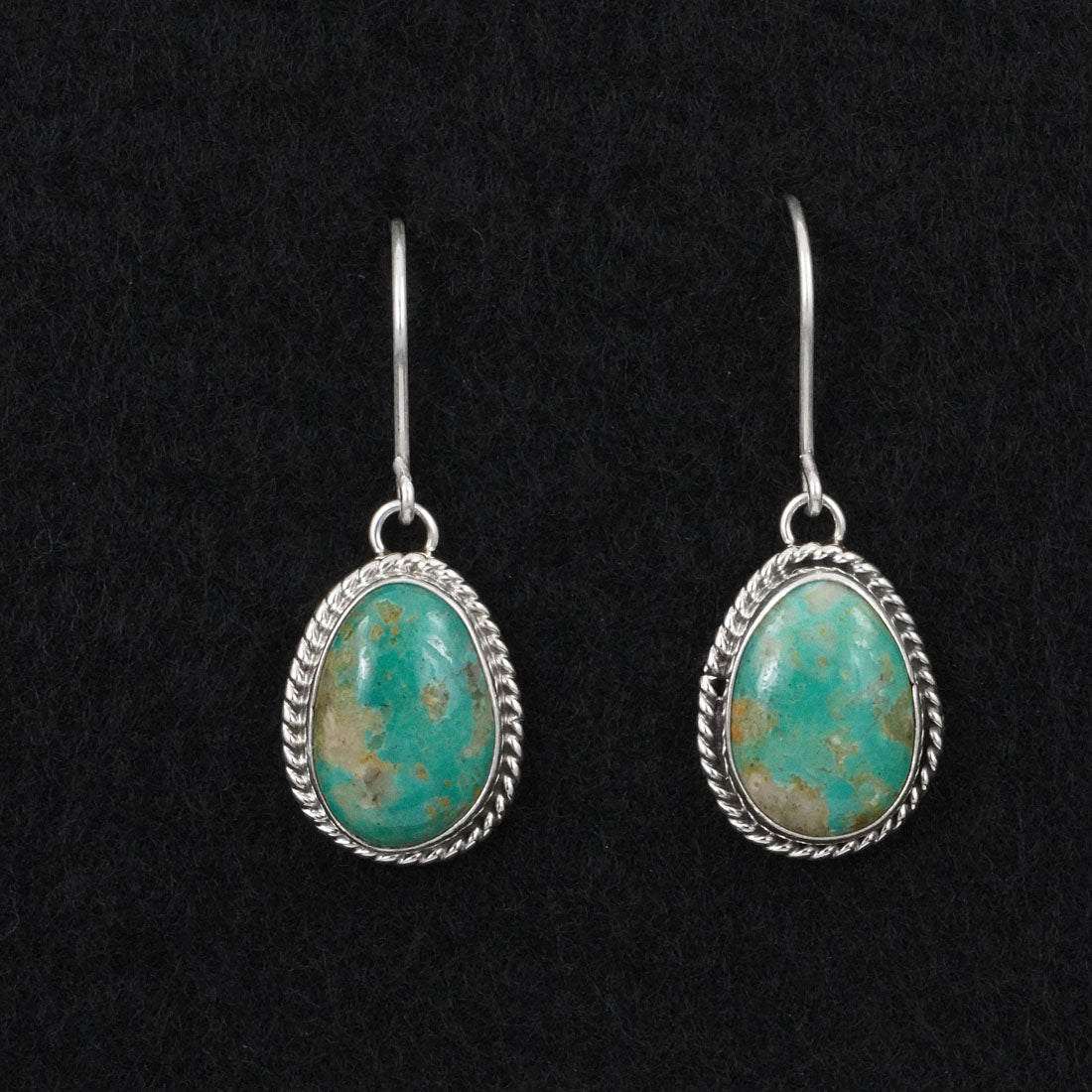 Eugene Gruber Turquoise & Sterling Silver Earrings