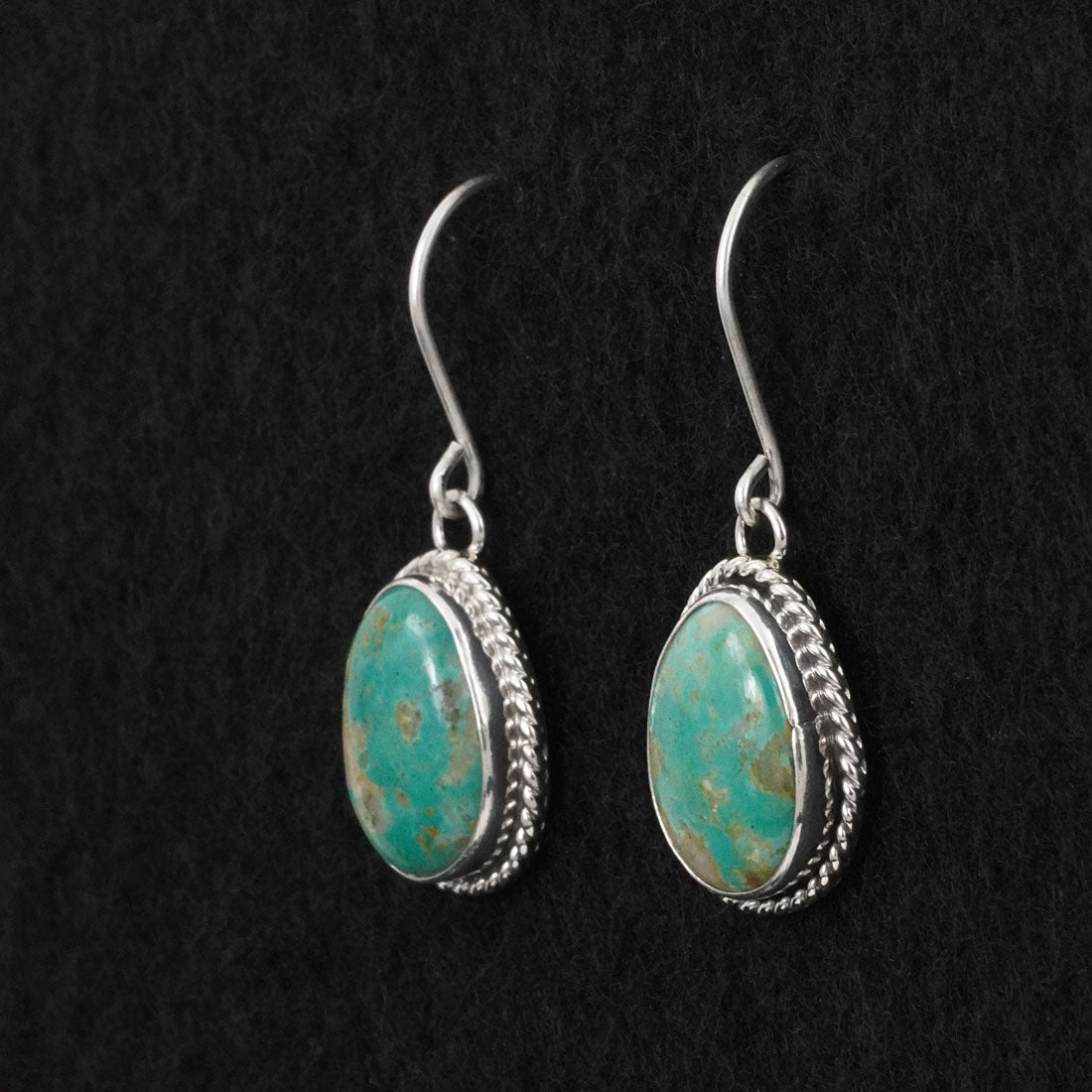 Eugene Gruber Turquoise & Sterling Silver Earrings