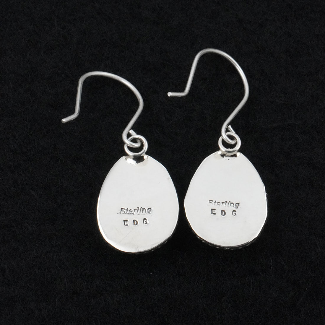 Eugene Gruber Turquoise & Sterling Silver Earrings