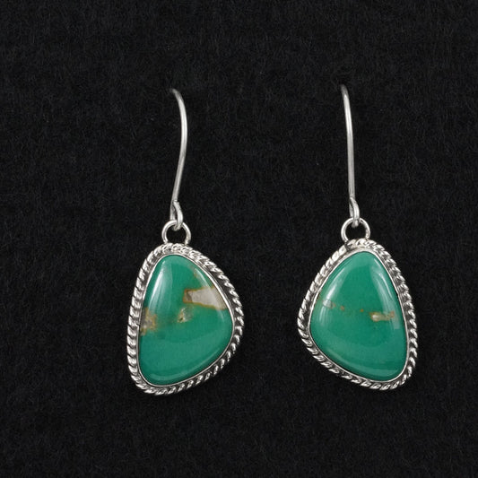 Eugene Gruber Turquoise & Sterling Silver Earrings