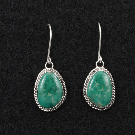 Eugene Gruber Turquoise & Sterling Silver Earrings