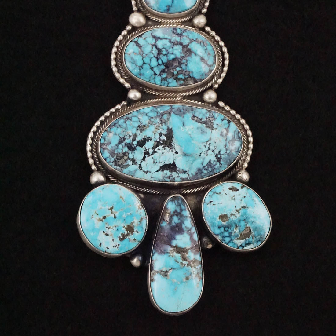 Bobby Johnson Turquoise & Sterling Silver Pendant