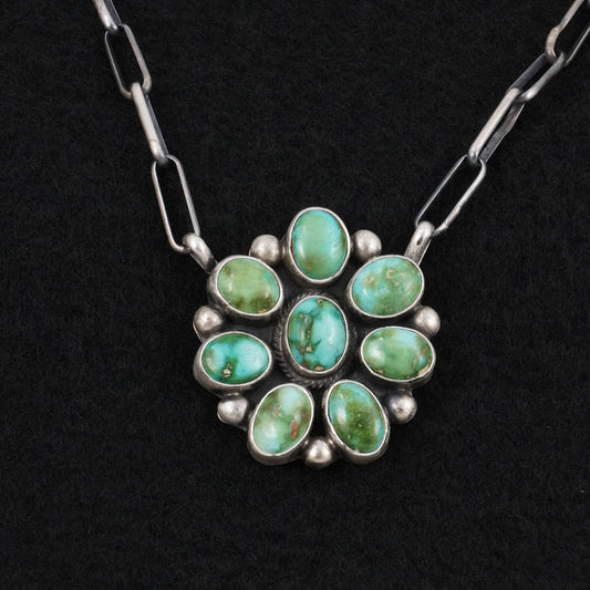 Kathleen Livingston Turquoise & Sterling Silver Necklace