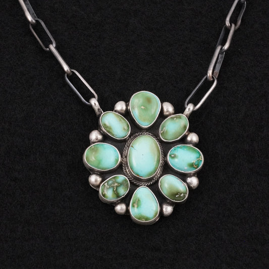 Kathleen Livingston Turquoise & Sterling Silver Necklace