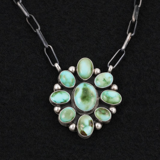 Kathleen Livingston Turquoise & Sterling Silver Necklace