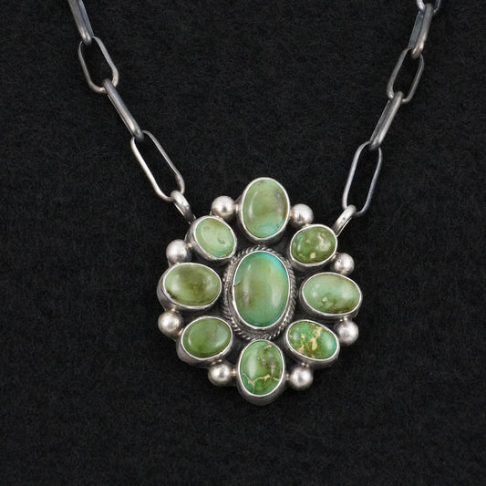 Kathleen Livingston Turquoise & Sterling Silver Necklace