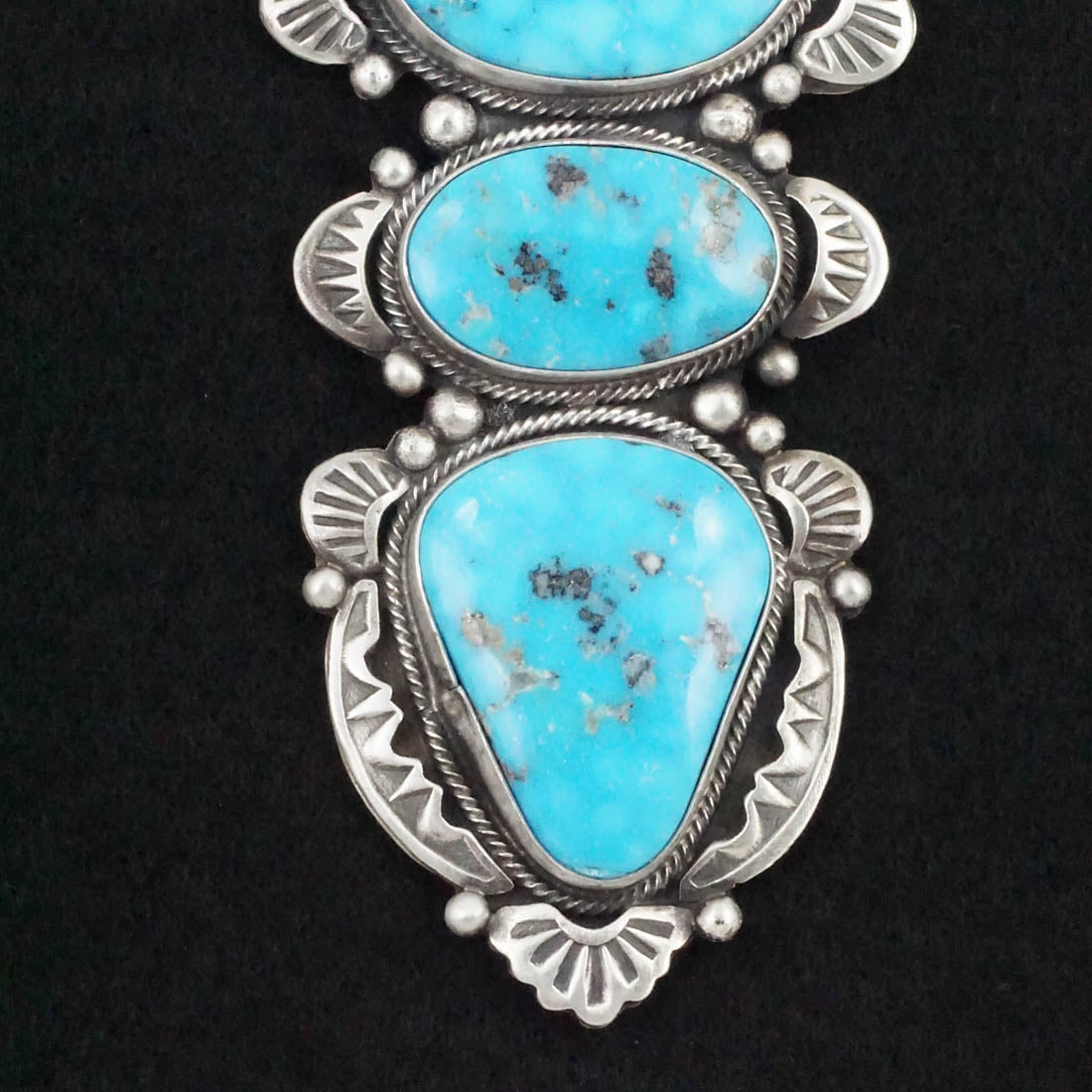 Bobby Johnson Turquoise & Sterling Silver Pendant