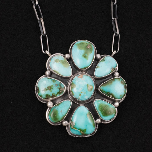 Darrin Livingston Turquoise & Sterling Silver Necklace