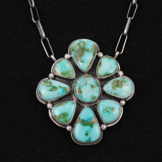 Darrin Livingston Turquoise & Sterling Silver Necklace