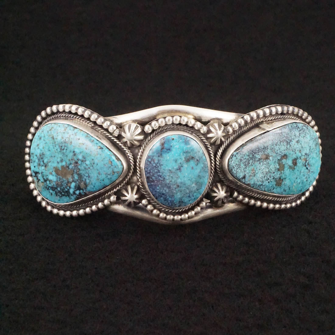 Bobby Johnson Turquoise & Sterling Silver Bracelet