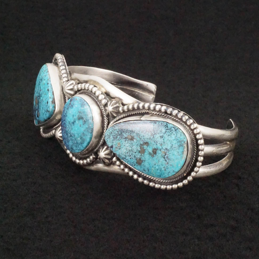 Bobby Johnson Turquoise & Sterling Silver Bracelet