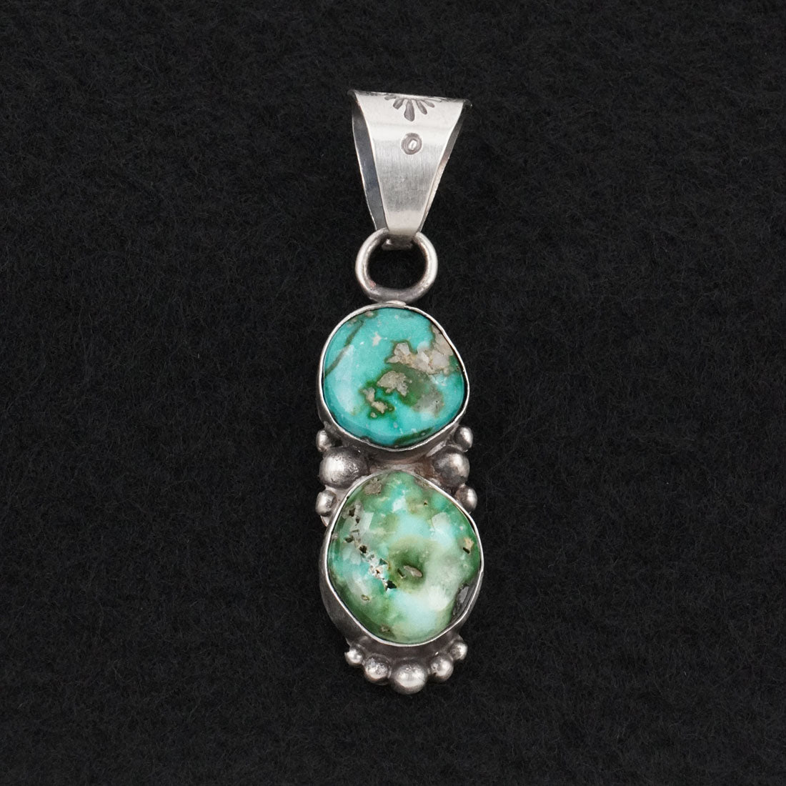 Antwone Brown Turquoise & Sterling Silver Pendant