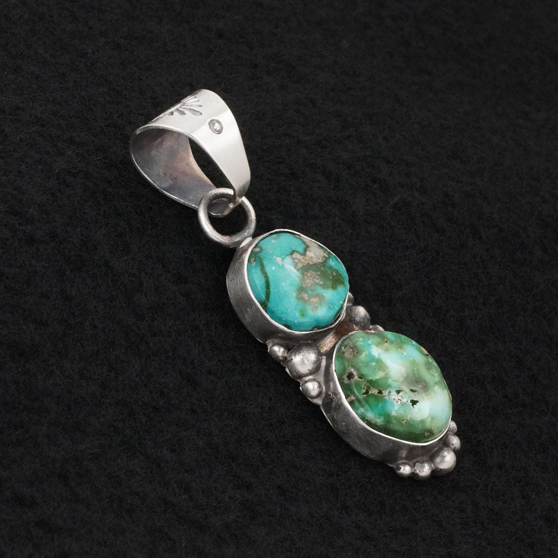 Antwone Brown Turquoise & Sterling Silver Pendant