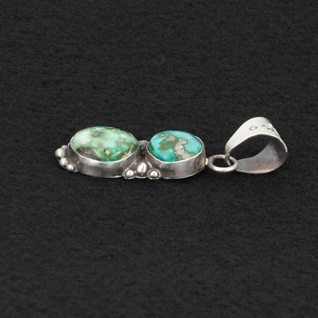 Antwone Brown Turquoise & Sterling Silver Pendant