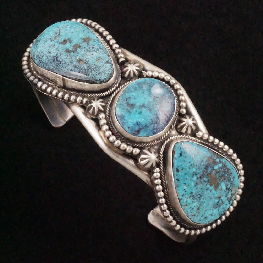 Bobby Johnson Turquoise & Sterling Silver Bracelet