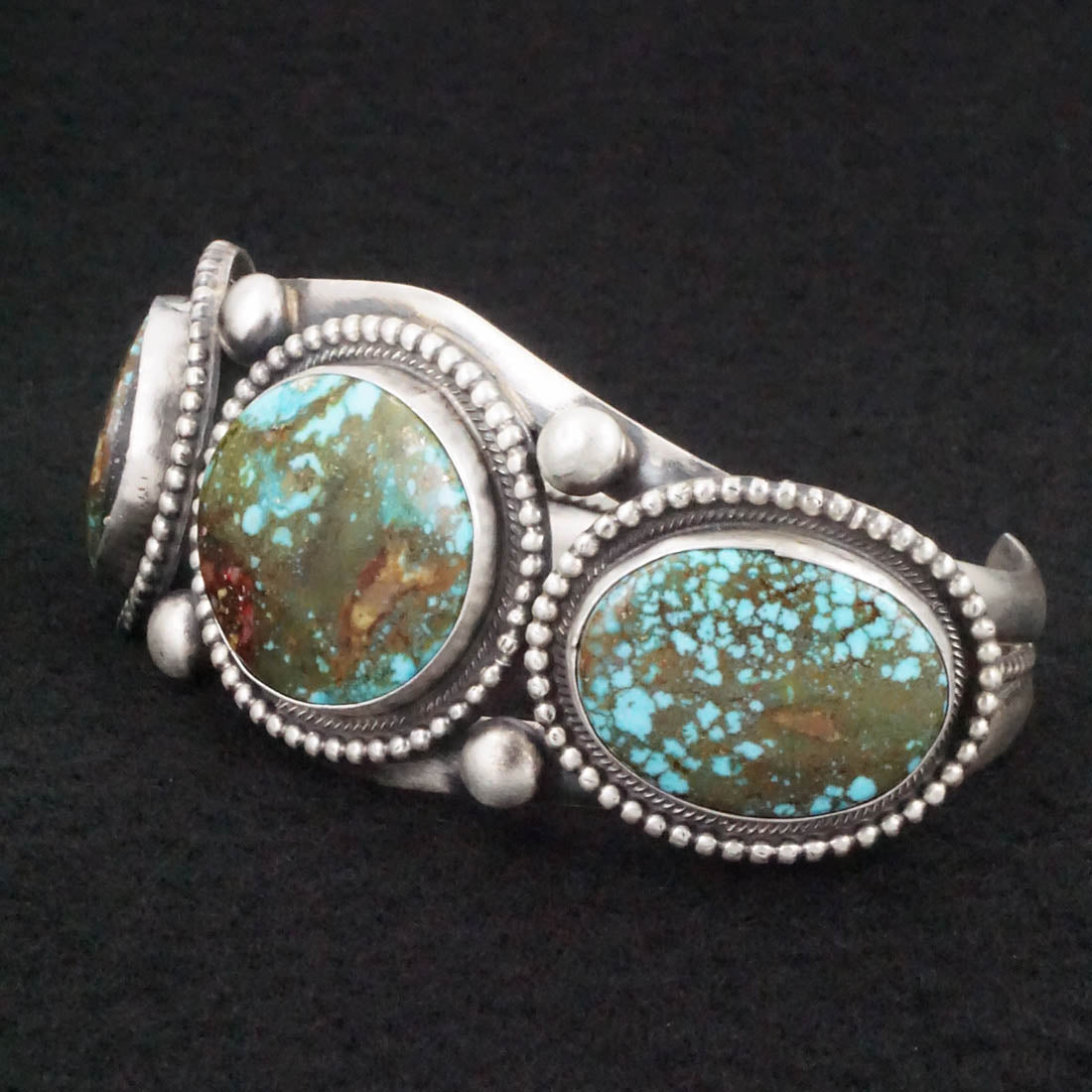 Bobby Johnson Turquoise & Sterling Silver Bracelet