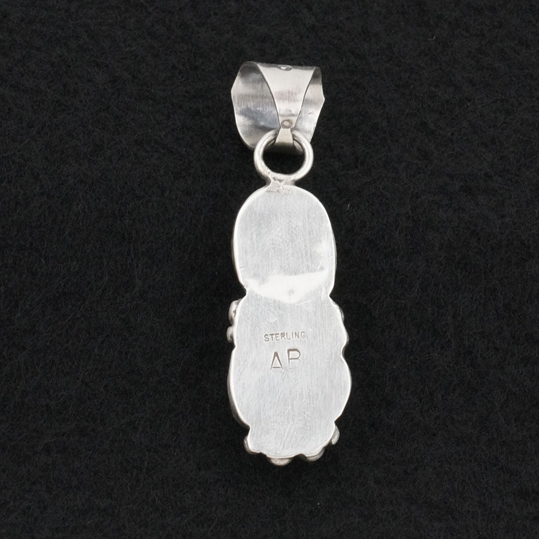Antwone Brown Turquoise & Sterling Silver Pendant