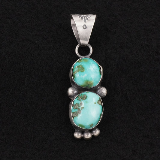 Antwone Brown Turquoise & Sterling Silver Pendant