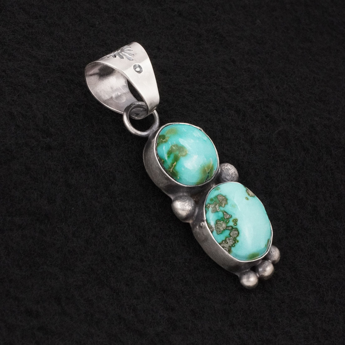 Antwone Brown Turquoise & Sterling Silver Pendant