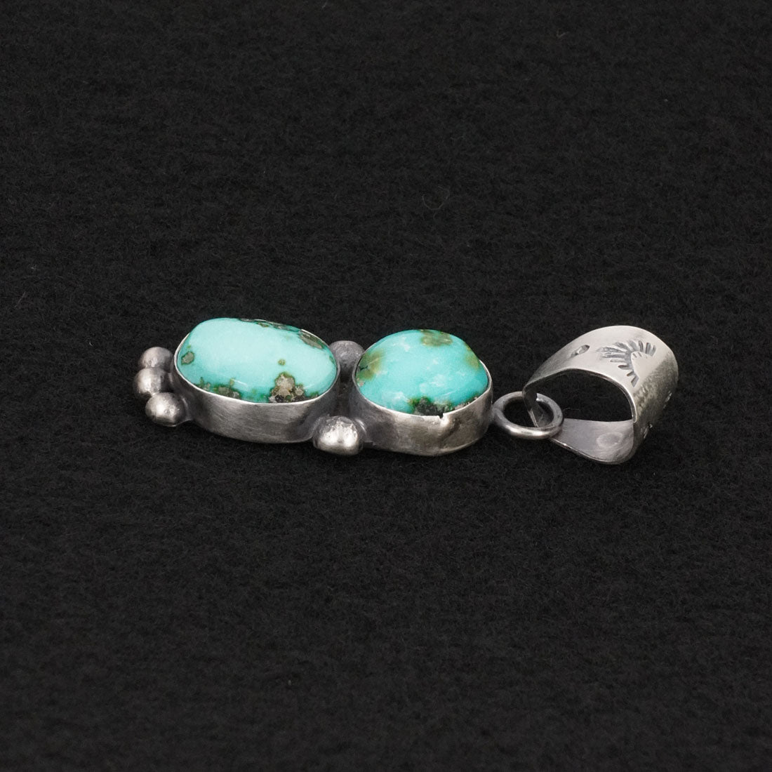 Antwone Brown Turquoise & Sterling Silver Pendant