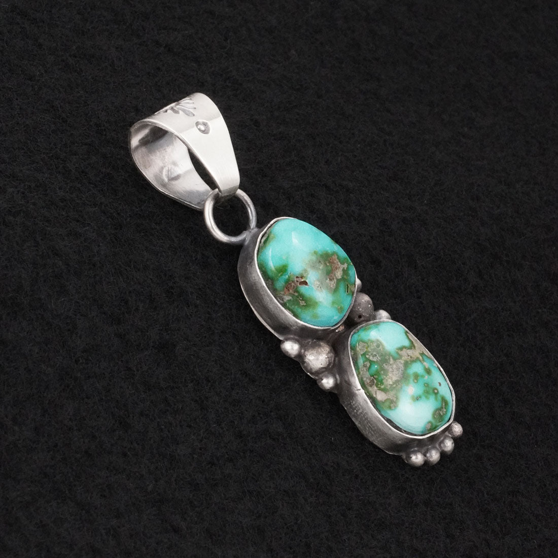 Antwone Brown Turquoise & Sterling Silver Pendant