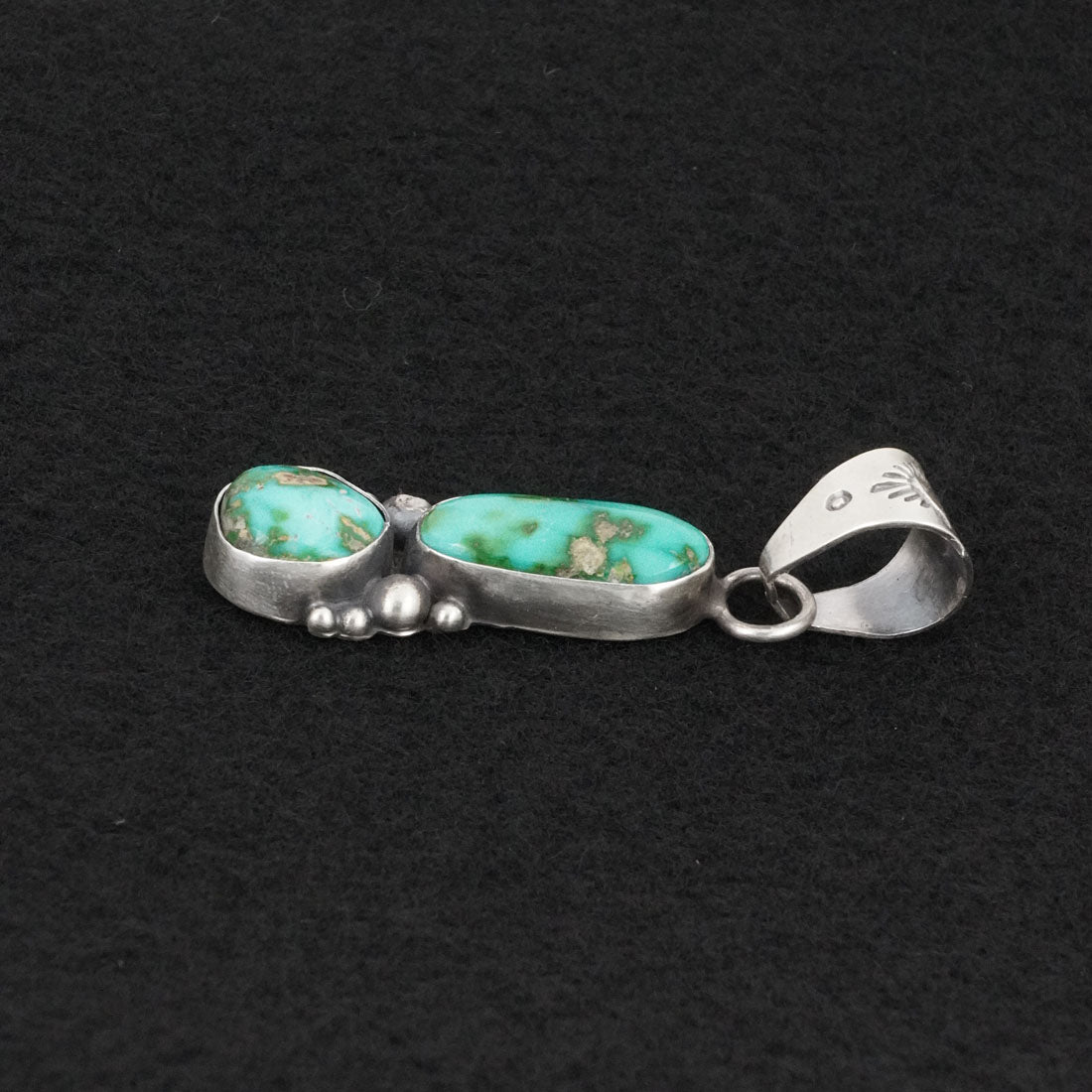 Antwone Brown Turquoise & Sterling Silver Pendant