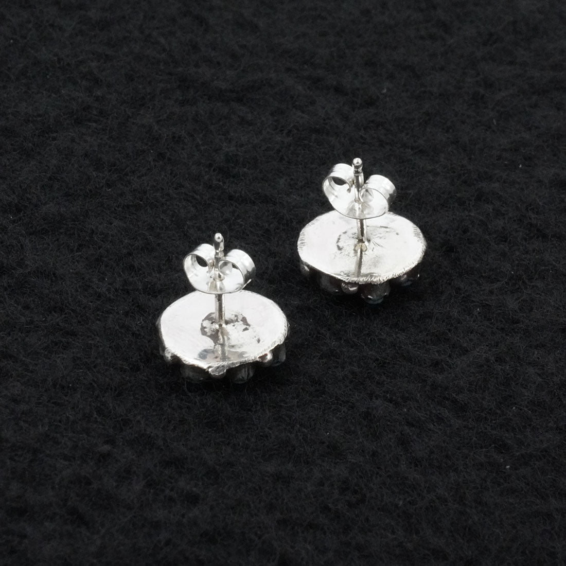Randy Hooee Turquoise & Sterling Silver Earrings