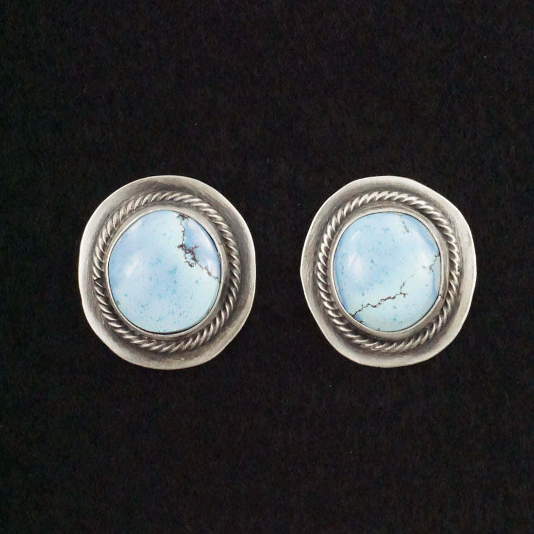 Darrin Livingston Turquoise & Sterling Silver Earrings & Pendant