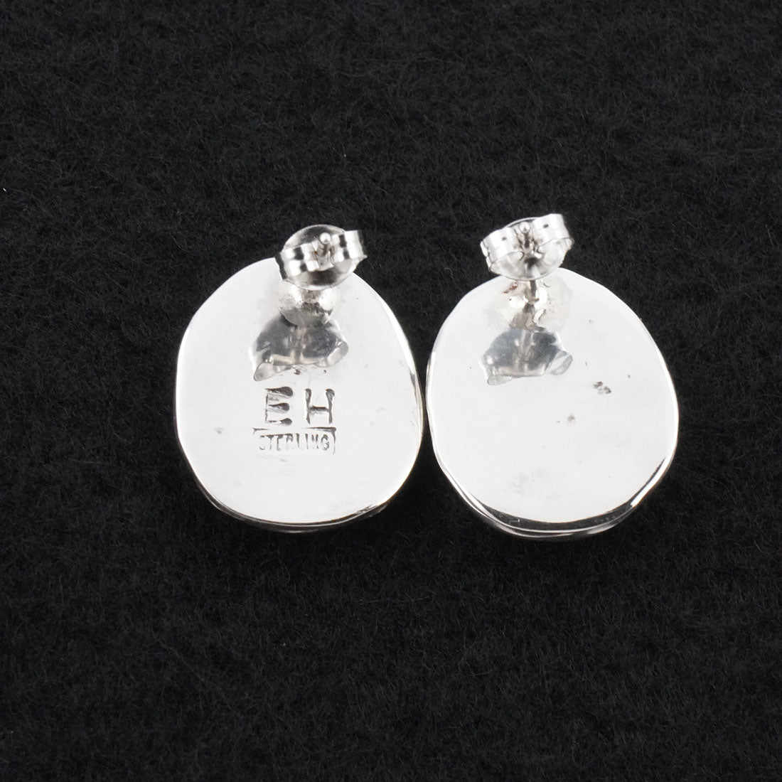 Ernest Hawthorne Turquoise & Sterling Silver Earrings