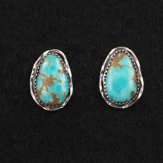 Ernest Hawthorne Turquoise & Sterling Silver Earrings